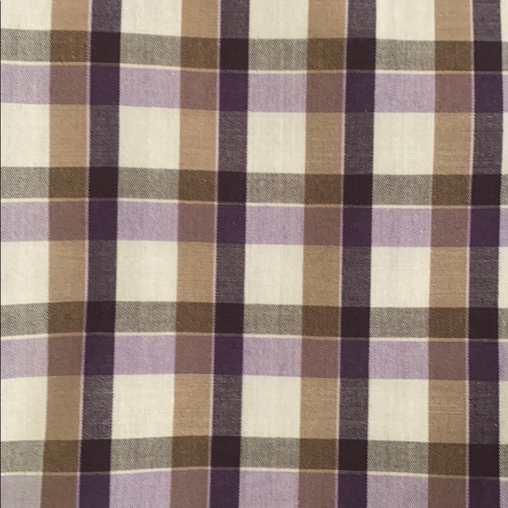 Michael Brandon Purple Plaid